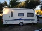 Zeer nette en frisse Hobby 440 SF de Luxe Caravan, Treinzit, Hordeur, Particulier, 6 tot 7 meter