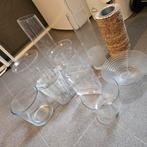 Glazen vazen - diverse modellen, Ophalen, Gebruikt, Overige kleuren, Glas