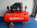 100 ltr Bravo compressor 220v, Doe-het-zelf en Verbouw, Compressors, Gebruikt, 10 bar of meer, Ophalen of Verzenden, 25 tot 100 liter