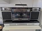 Sanyo W211L0 Ghettoblaster boombox vintage radio, Gebruikt, Ophalen of Verzenden, Radio