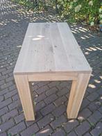 Eiken tafel (massief), Huis en Inrichting, Ophalen, 100 tot 150 cm, 50 tot 100 cm, Zo goed als nieuw