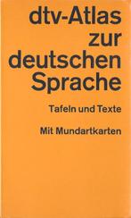 DTV Atlas zur deutschen Sprache- Tafeln &Texte- Werner König, Nieuw, Werner König, Ophalen of Verzenden, WO