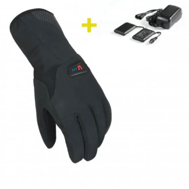 MACNA SPARK RTX KIT WINTER VERWARMDE HANDSCHOENEN ZWART L9, Motoren, Kleding | Motorkleding, Handschoenen, Tweedehands, Ophalen of Verzenden