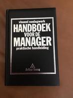 Handboek manager, Ophalen of Verzenden, Zo goed als nieuw