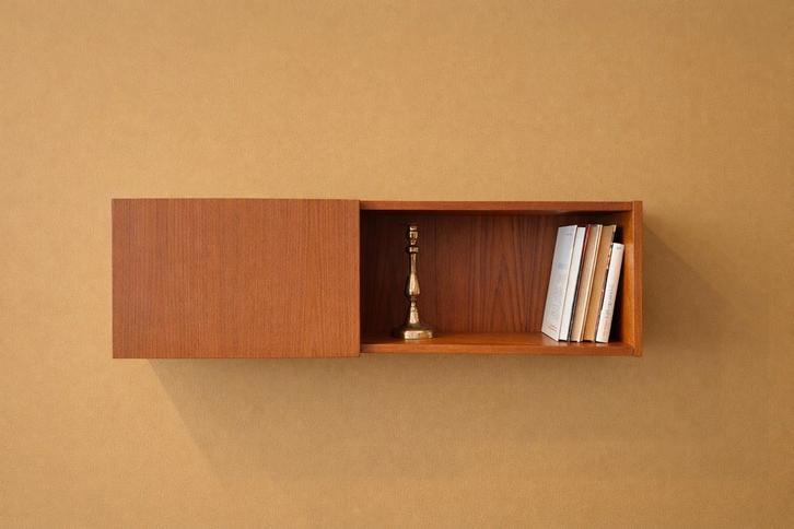 Vintage wandkastje 110breed, Antiek en Kunst, Antiek | Meubels | Kasten, Ophalen