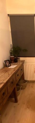 Unieke houten sidetable met karakter, Ophalen, Gebruikt