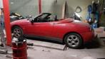 Alfa romeo spider 2.0 twinspark 916 opknapper 1997, Auto's, Voorwielaandrijving, Zwart, 4 cilinders, Handgeschakeld