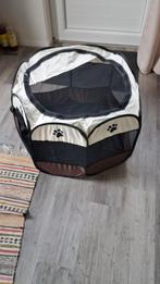 Opvouwbare dierenbench , dierenren, puppyren, Dieren en Toebehoren, Hondenbenches, Ophalen of Verzenden, Zo goed als nieuw