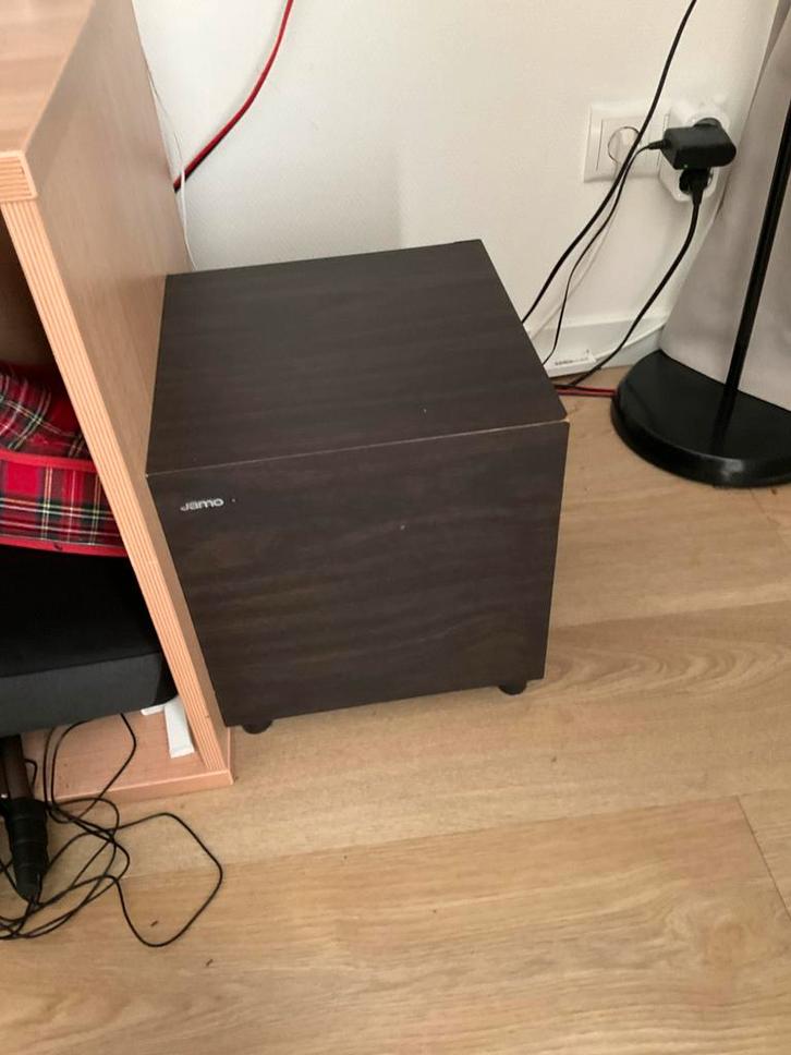 subwoofer  Jamo, Audio, Tv en Foto, Luidsprekers, Zo goed als nieuw, Subwoofer, 120 watt of meer, Jamo, Ophalen