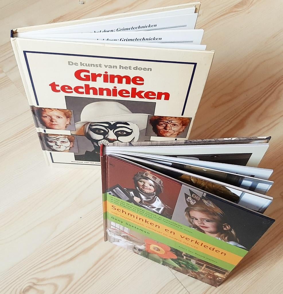 SCHMINKEN en VERKLEDEN (2 handige boeken samen), Ophalen of Verzenden, Gebruikt, Jongen of Meisje