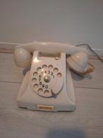 Witte bakeliet PTT telefoon van Ericsson vintage, Telecommunicatie, Vaste telefoons | Niet Draadloos, Gebruikt, Ophalen of Verzenden
