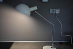 Vintage Koch & Lowy voor OMI burolamp space age wit chroom, Ophalen of Verzenden, Gebruikt, Metaal, 50 tot 75 cm