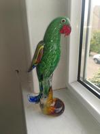 papegaai - glazen sculptuur (mureno), Antiek en Kunst, Ophalen