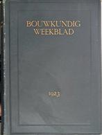 Boek 'Bouwkundig Weekblad 1923', Gelezen, Ophalen of Verzenden, Bond v. Ned. Architecten, Architectuur algemeen
