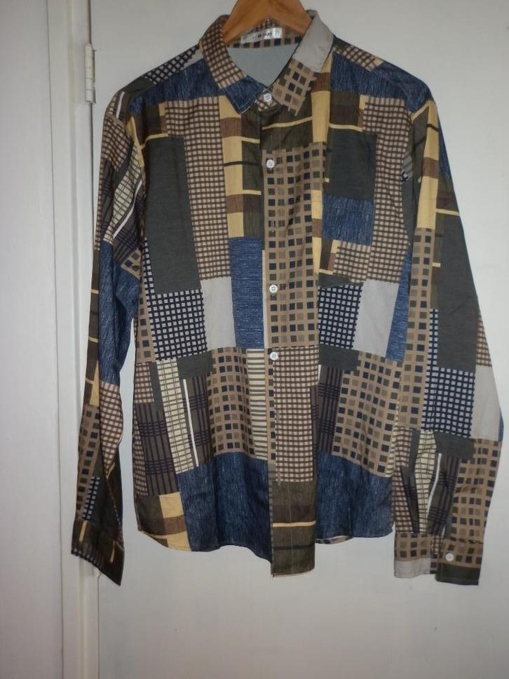 overhemd maat large merk : man, Kleding | Heren, Overhemden, Halswijdte 41/42 (L), Overige kleuren, Ophalen of Verzenden