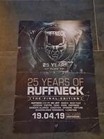 Hardcore thunderdome ruffneck early poster, Verzamelen, Posters, Ophalen of Verzenden, Zo goed als nieuw, Rechthoekig Staand