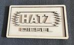 Hatz 3D embleem van hout 30cm, Ophalen of Verzenden, Nieuw