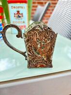 Antieke zilveren maggifles houder, Antiek en Kunst, Ophalen of Verzenden, Zilver