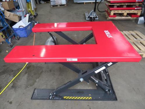 STIER schaarheftafel heftafel U-profiel draagvermogen 1000kg, Doe-het-zelf en Verbouw, Gereedschap | Overige machines, Nieuw, Ophalen