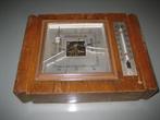 Vintage Barometer & Thermometer in houtenbehuizing, Ophalen of Verzenden