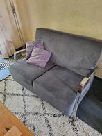 Grijs bankje, Huis en Inrichting, Banken | Sofa's en Chaises Longues, Gebruikt, Minder dan 75 cm, 150 tot 200 cm, Tweepersoons