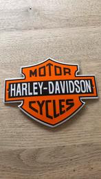 Emaille bord Harley Davidson, Antiek en Kunst, Ophalen of Verzenden