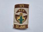 Kamp jubileum badge 1979 insigne 50 jaar NPK, Verzamelen, Scouting, Gebruikt, Ophalen of Verzenden, Embleem, Speld of Insigne
