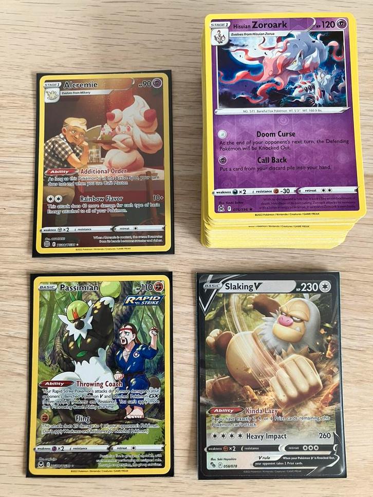 KADO TIP Set van 100 verschillende originele Pokemon kaarten, Hobby en Vrije tijd, Verzamelkaartspellen | Pokémon, Zo goed als nieuw