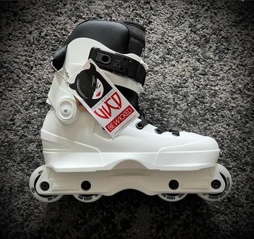 USD AEON 60 Team White 39/40 | Inlineskate | Stuntskate, Sport en Fitness, Skeelers, Nieuw, Inline skates 4 wielen, Powerslide