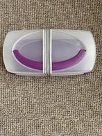 Cake/taart bewaardoos met deksel plastic : Nieuw, Ophalen of Verzenden, Nieuw, Paars, Overige typen