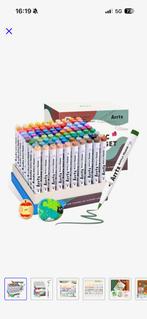 Acrylmarkers paint brush, Ophalen of Verzenden, Zo goed als nieuw, Potlood of Stift