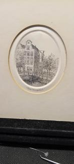 ANNA DOEDIJNS. Klein etsje grachtje, Antiek en Kunst, Kunst | Etsen en Gravures, Ophalen of Verzenden