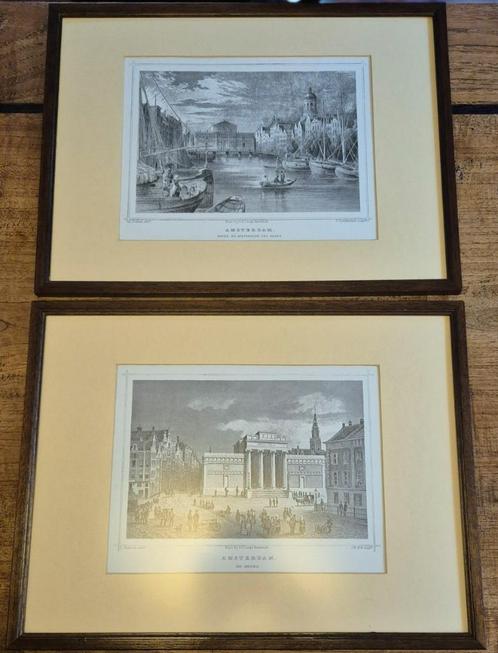 Beurs van Zocher: Historische Prints, Antiek en Kunst, Kunst | Etsen en Gravures, Ophalen of Verzenden