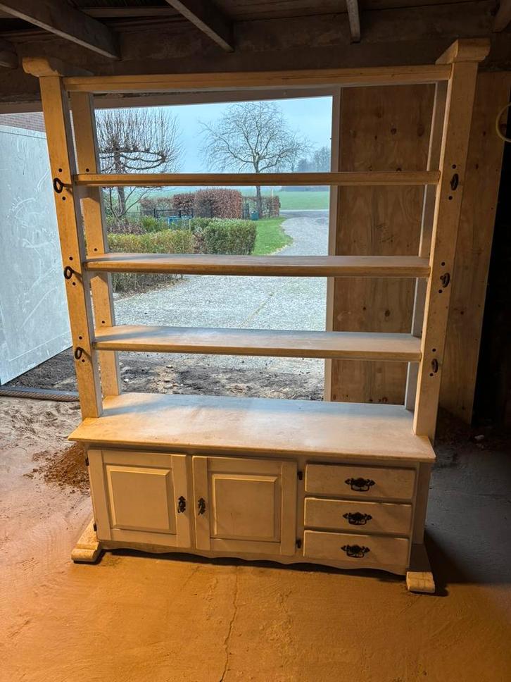 Eiken kaaskast, Huis en Inrichting, Kasten | Buffetkasten, Gebruikt, 150 tot 200 cm, 100 tot 150 cm, 25 tot 50 cm, Met lade(s)