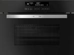 Grundig inbouw-oven magnetron zwart, 45 tot 60 cm, Gebruikt, Ophalen of Verzenden, Oven met grill
