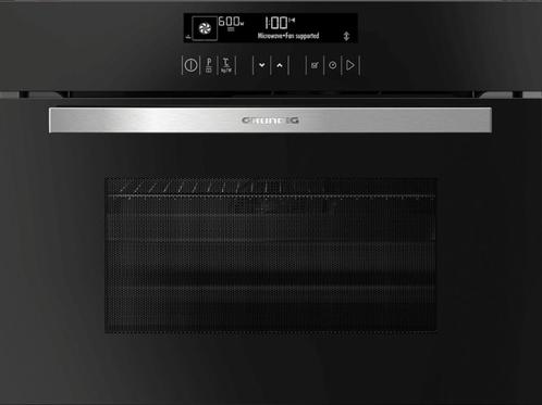 Grundig inbouw-oven magnetron zwart, Witgoed en Apparatuur, Ovens, Gebruikt, Inbouw, Oven met grill, 45 tot 60 cm, 45 tot 60 cm