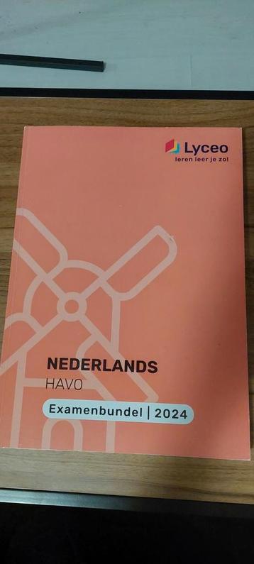 Lyceo examenbundel Nederlands havo 2024 beschikbaar voor biedingen