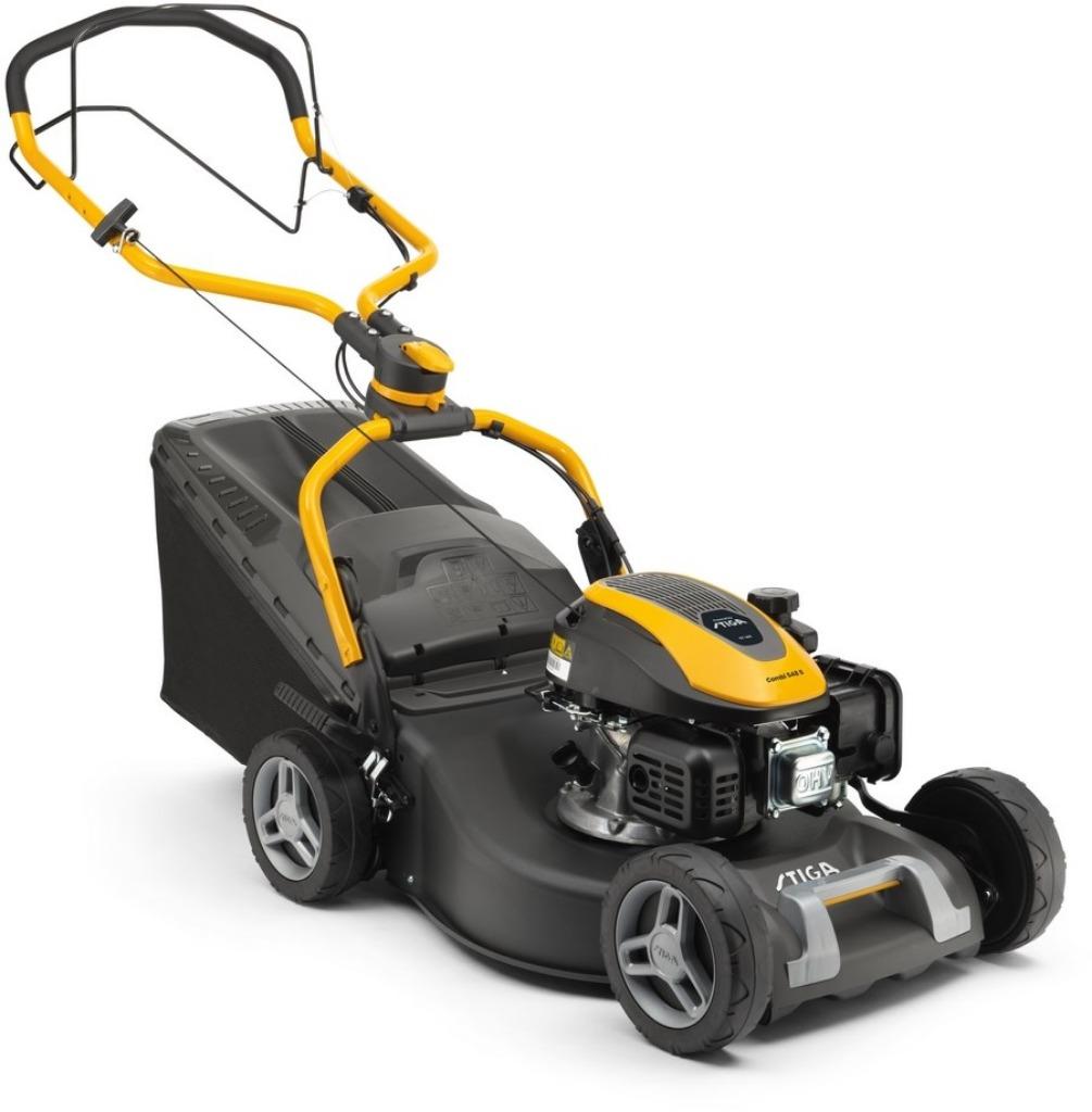 Stiga COMBI 548 S Benzine Grasmaaier Zelfrijdende grasmaaier, Tuin en Terras, Grasmaaiers, Nieuw, Benzine-grasmaaier, 40 t/m 49 cm