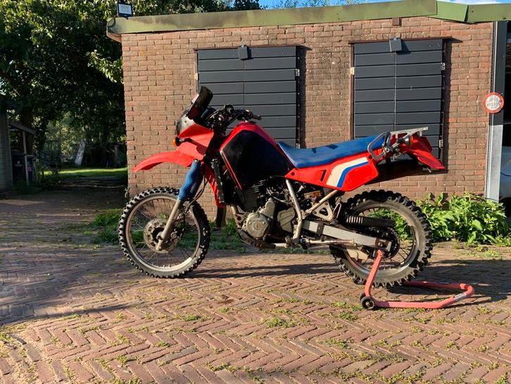 Kawasaki KLR650 bwjr 1987 oldtimer met papieren, Fietsen en Brommers, Brommers | Oldtimers, Overige merken, Ophalen of Verzenden