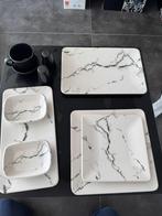 Ontbijtset 6 of 12 personen, Huis en Inrichting, Keuken | Servies, Ophalen, Nieuw, Overige stijlen, Compleet servies