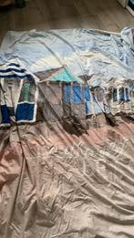Strand thema dekbedhoes 224 x 230 lang, Ophalen, Zo goed als nieuw, Tweepersoons, Wit