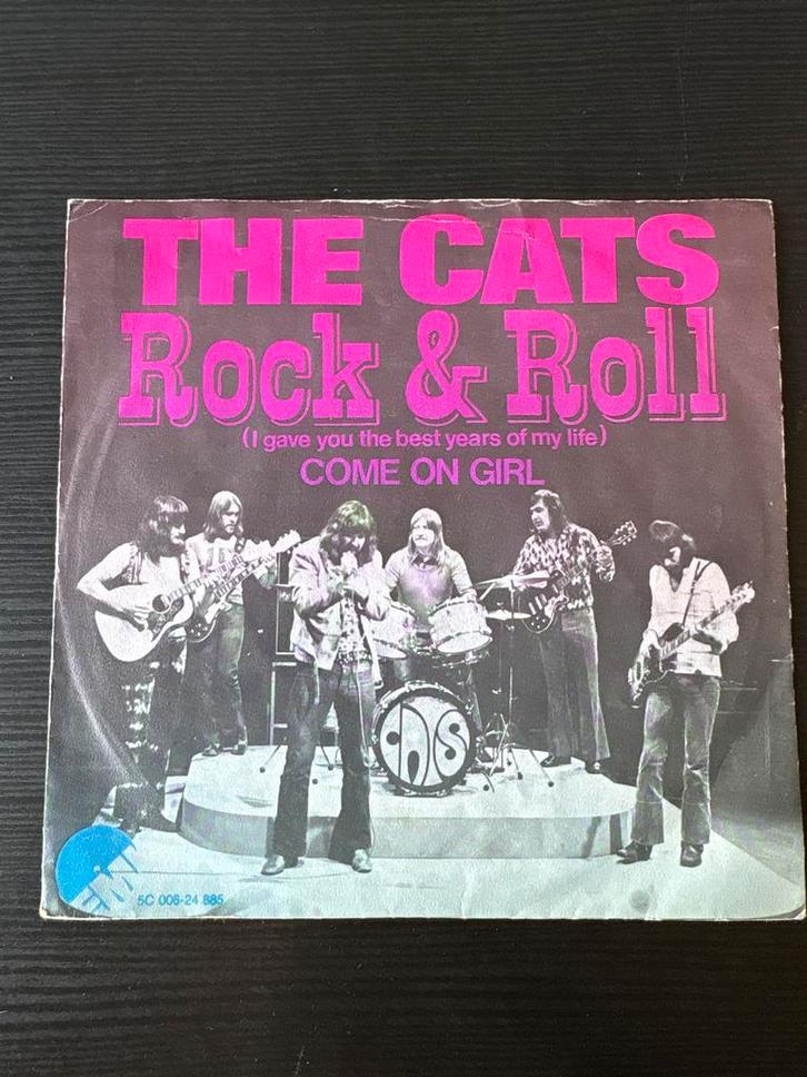 The Cats - Rock & Roll 7" Single, Cd's en Dvd's, Cd's | Overige Cd's, Gebruikt, Ophalen of Verzenden