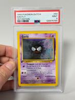 1999 POKEMON DUTCH #50 GASTLY First 1ST EDITION kaart psa-9, Hobby en Vrije tijd, Verzamelkaartspellen | Pokémon, Ophalen of Verzenden