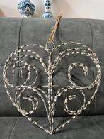 Riverdale 3D decoratief hart , verzilverd, groot formaat., Ophalen of Verzenden, Gebruikt