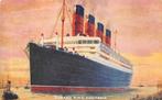A011 Passagiersschip RMS Aquitania Stoomboot schip, Ophalen of Verzenden, Voor 1920, Noord-Holland