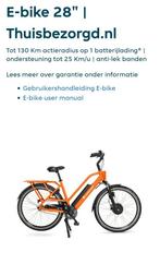 Bijna nieuwe thuisbezorgd fiets, Overige merken, Ophalen of Verzenden, 50 km per accu of meer, Zo goed als nieuw