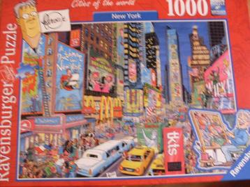 4 x Ravensburger  puzzels- beschikbaar voor biedingen