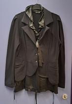 Cassiopée travelstof zwarte blazer in 2 soorten stof L 44623, Kleding | Dames, Cassiopée, Cassiopée, ., Zwart