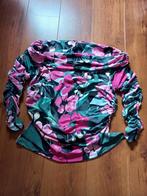 Bloemen Shirt met Wijde Hals.maat XL., Ophalen of Verzenden, Zo goed als nieuw, Roze
