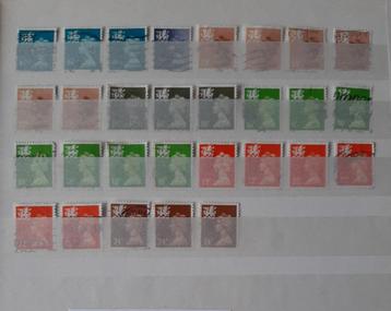 29 Oude Klassieke Postzegels Wales Nr. 3 Gestempeld beschikbaar voor biedingen
